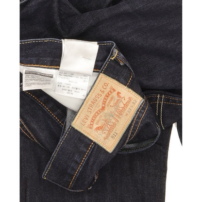 Levi's 511 Men Navy Straight Slim Jeans W33 L31