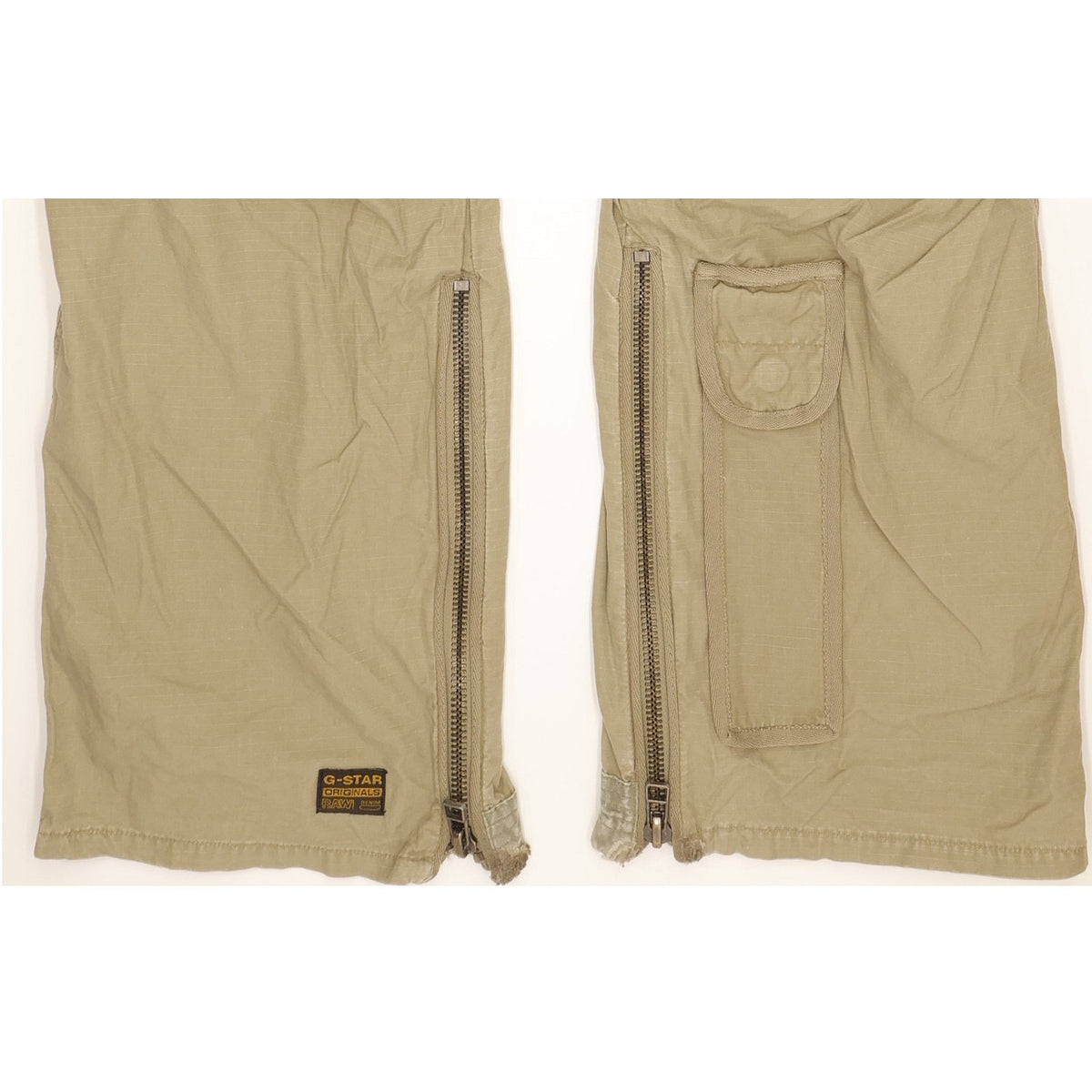 G-Star Army Elwood Men Green Straight Regular Trousers W33 L34