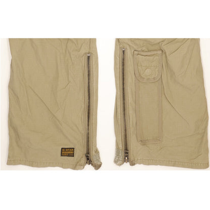 G-Star Army Elwood Men Green Straight Regular Trousers W33 L34