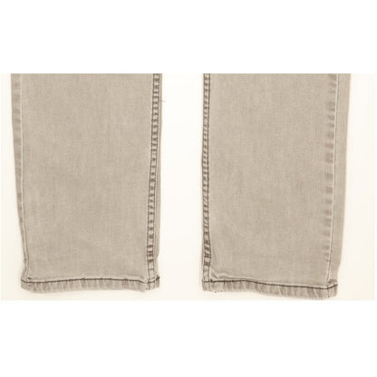 Levi's 511 Men Grey Straight Slim Stretch Jeans W34 L31