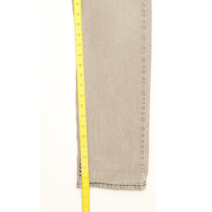 Levi's 511 Men Grey Straight Slim Stretch Jeans W34 L31