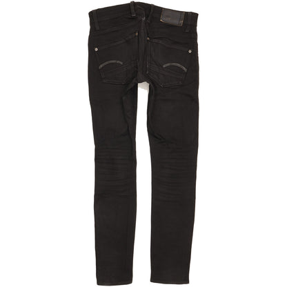G-Star Revend Men Black Skinny Slim Stretch Jeans W32 L32