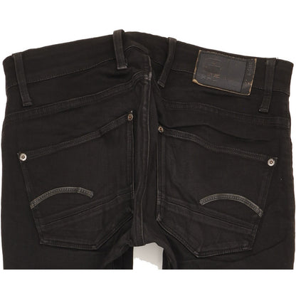G-Star Revend Men Black Skinny Slim Stretch Jeans W32 L32