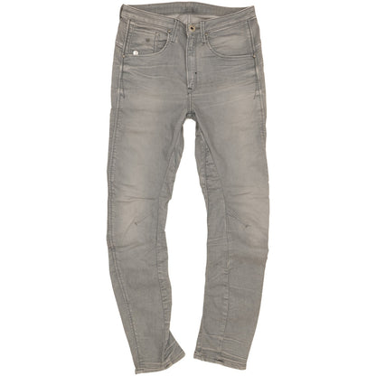 G-Star Arc 3D Women Grey Tapered Slim Stretch Jeans W24 L28