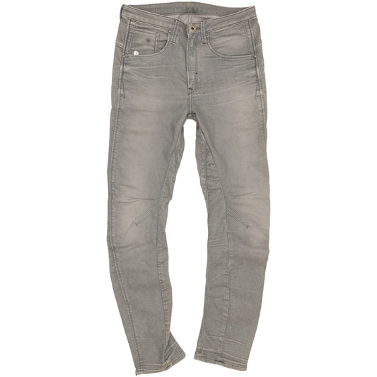 G-Star Arc 3D Women Grey Tapered Slim Stretch Jeans W24 L28
