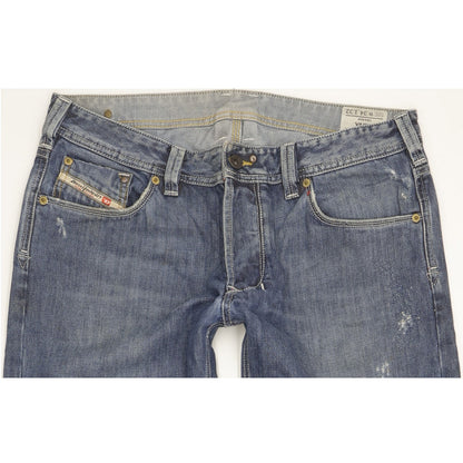 Diesel Yarik Men Blue Straight Regular Jeans W34 L30