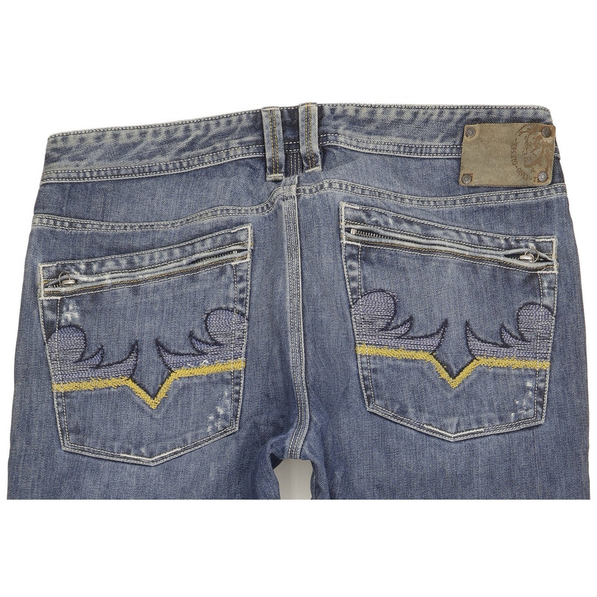 Diesel Yarik Men Blue Straight Regular Jeans W34 L30
