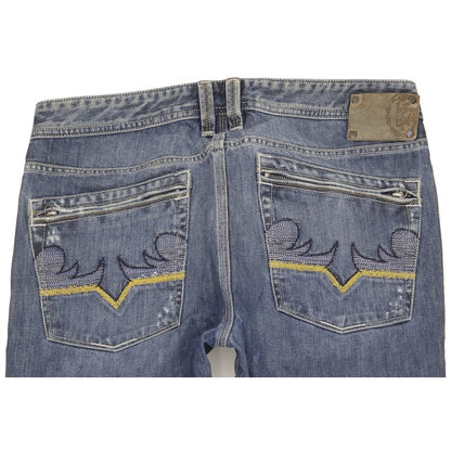 Diesel Yarik Men Blue Straight Regular Jeans W34 L30