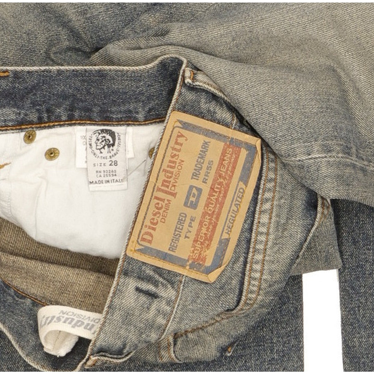 Diesel Kulter Men Blue Straight Regular Jeans W28 L30