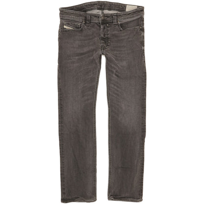 Diesel Safado Men Black Straight Slim Stretch Jeans W31 L32