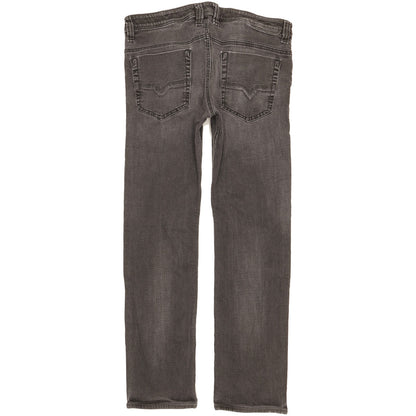 Diesel Safado Men Black Straight Slim Stretch Jeans W31 L32