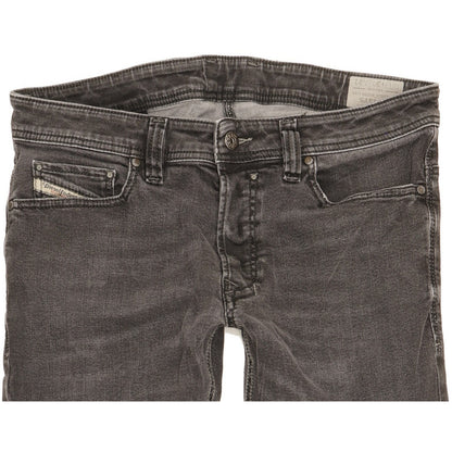 Diesel Safado Men Black Straight Slim Stretch Jeans W31 L32