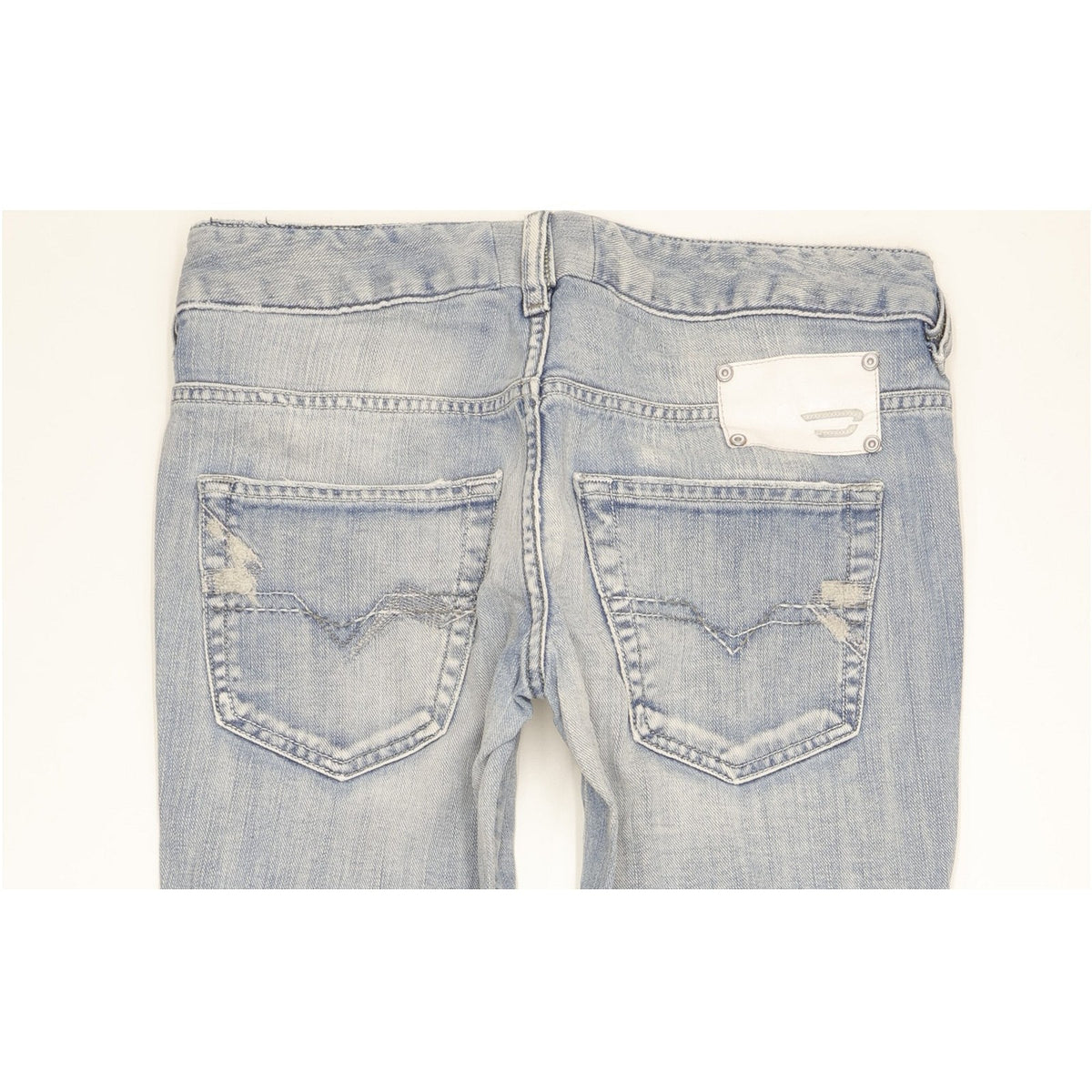 Diesel Ryoth-N Women Blue Bootcut Slim Jeans W26 L32