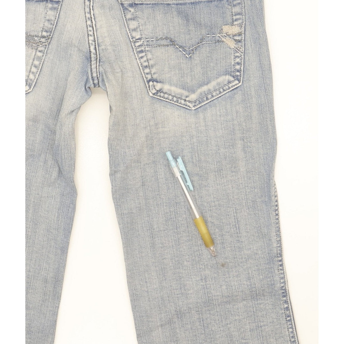 Diesel Ryoth-N Women Blue Bootcut Slim Jeans W26 L32