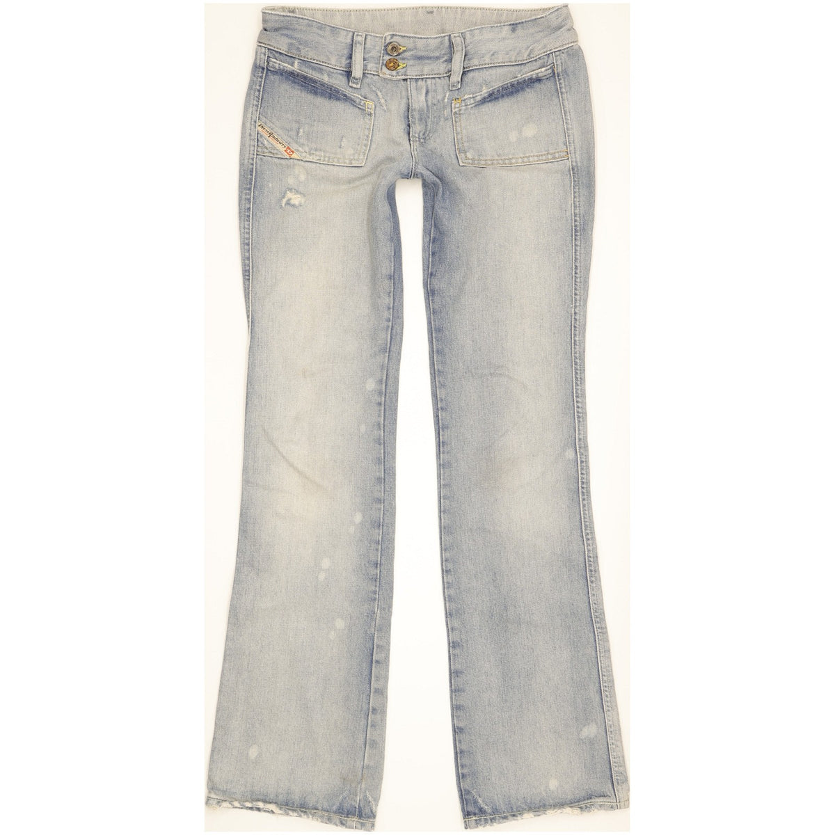 Diesel Hush Women Blue Bootcut Slim Jeans W25 L32