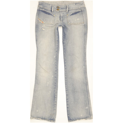 Diesel Hush Women Blue Bootcut Slim Jeans W25 L32