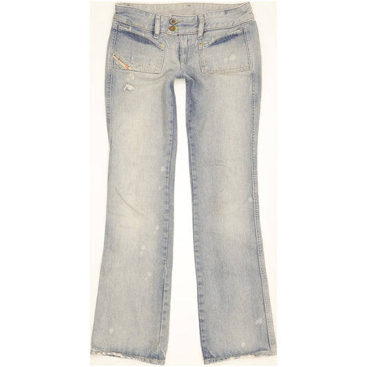 Diesel Hush Women Blue Bootcut Slim Jeans W25 L32