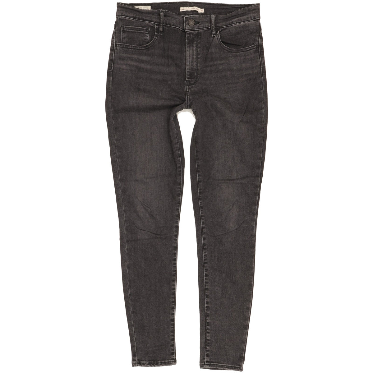 Levi's 720 Black Skinny Slim Stretch Jeans High Waisted W30 L30