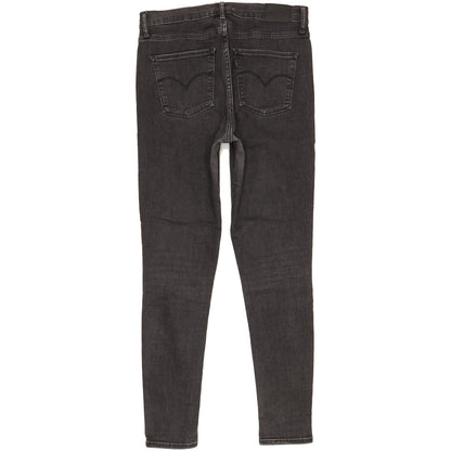Levi's 720 Black Skinny Slim Stretch Jeans High Waisted W30 L30
