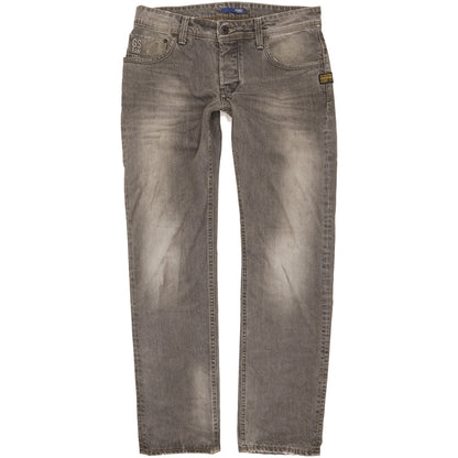 G-Star Attacc Men Grey Straight Slim Jeans W32 L32