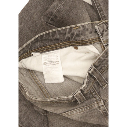G-Star Attacc Men Grey Straight Slim Jeans W32 L32
