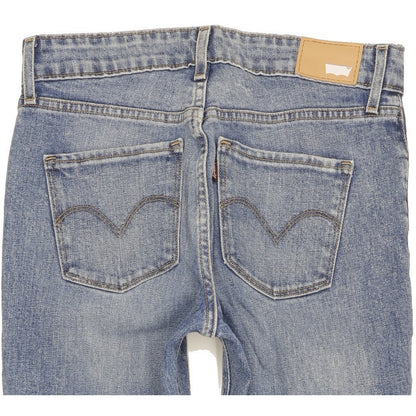 Levi's Women Blue Skinny Slim Stretch Jeans W26 L28