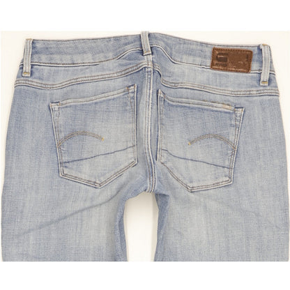 G-Star 3301 Women Blue Skinny Slim Stretch Jeans W27 L34