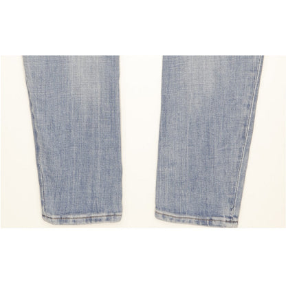 G-Star 3301 Women Blue Skinny Slim Stretch Jeans W27 L34