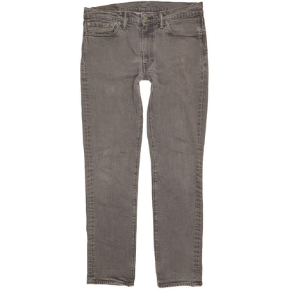 Levi's 511 Men Grey Straight Slim Stretch Jeans W36 L32