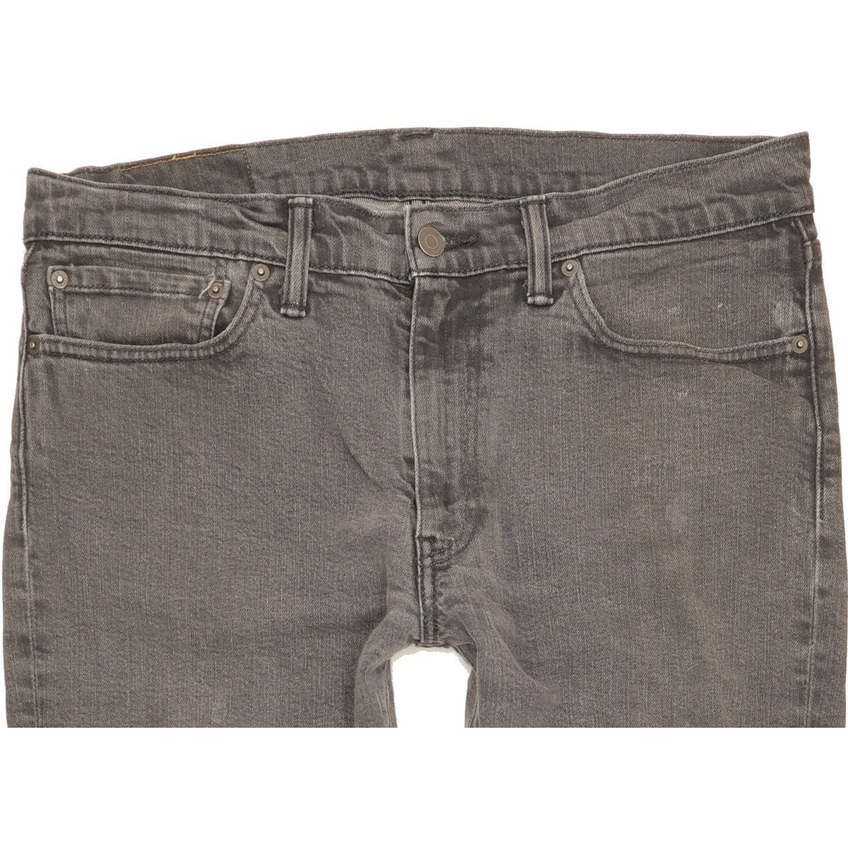 Levi's 511 Men Grey Straight Slim Stretch Jeans W36 L32