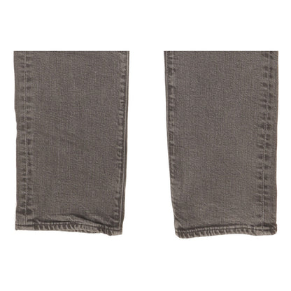 Levi's 511 Men Grey Straight Slim Stretch Jeans W36 L32