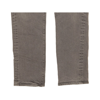 Levi's 511 Men Grey Straight Slim Stretch Jeans W36 L32