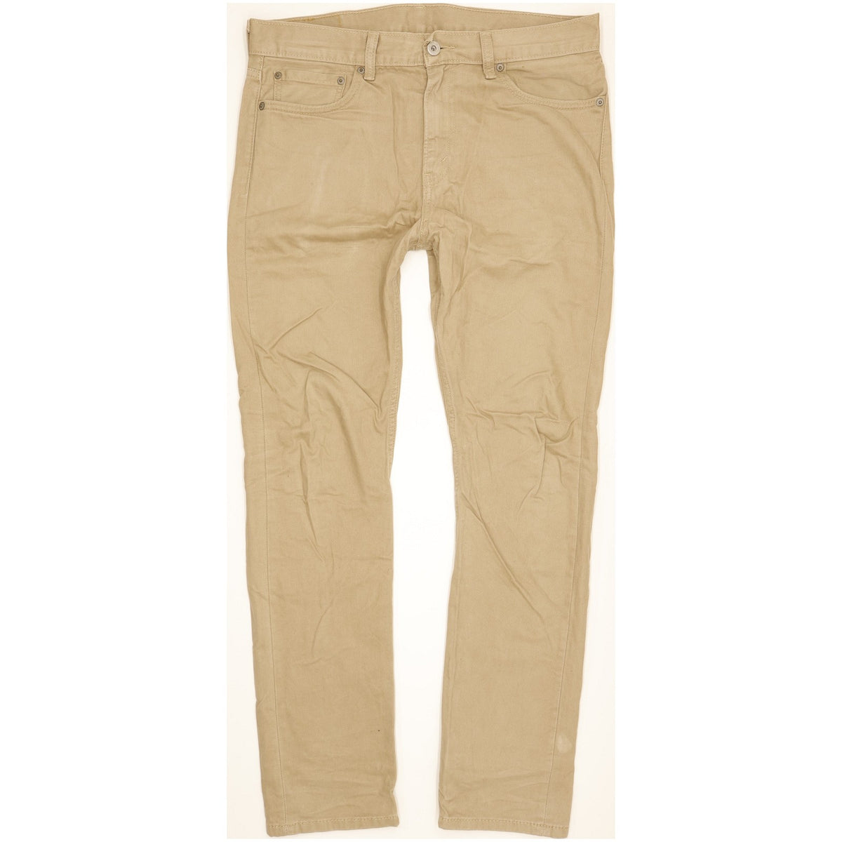 Levi's 510 Men Beige Skinny Slim Jeans W33 L30