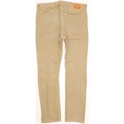 Levi's 510 Men Beige Skinny Slim Jeans W33 L30