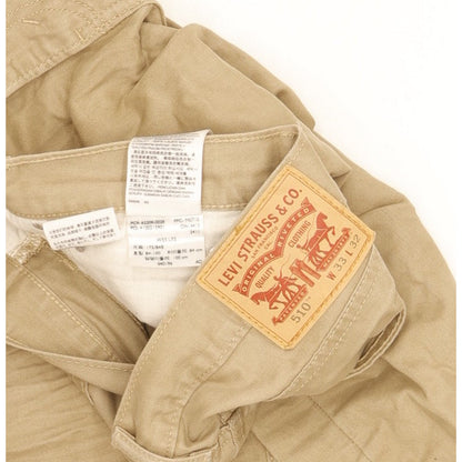 Levi's 510 Men Beige Skinny Slim Jeans W33 L30