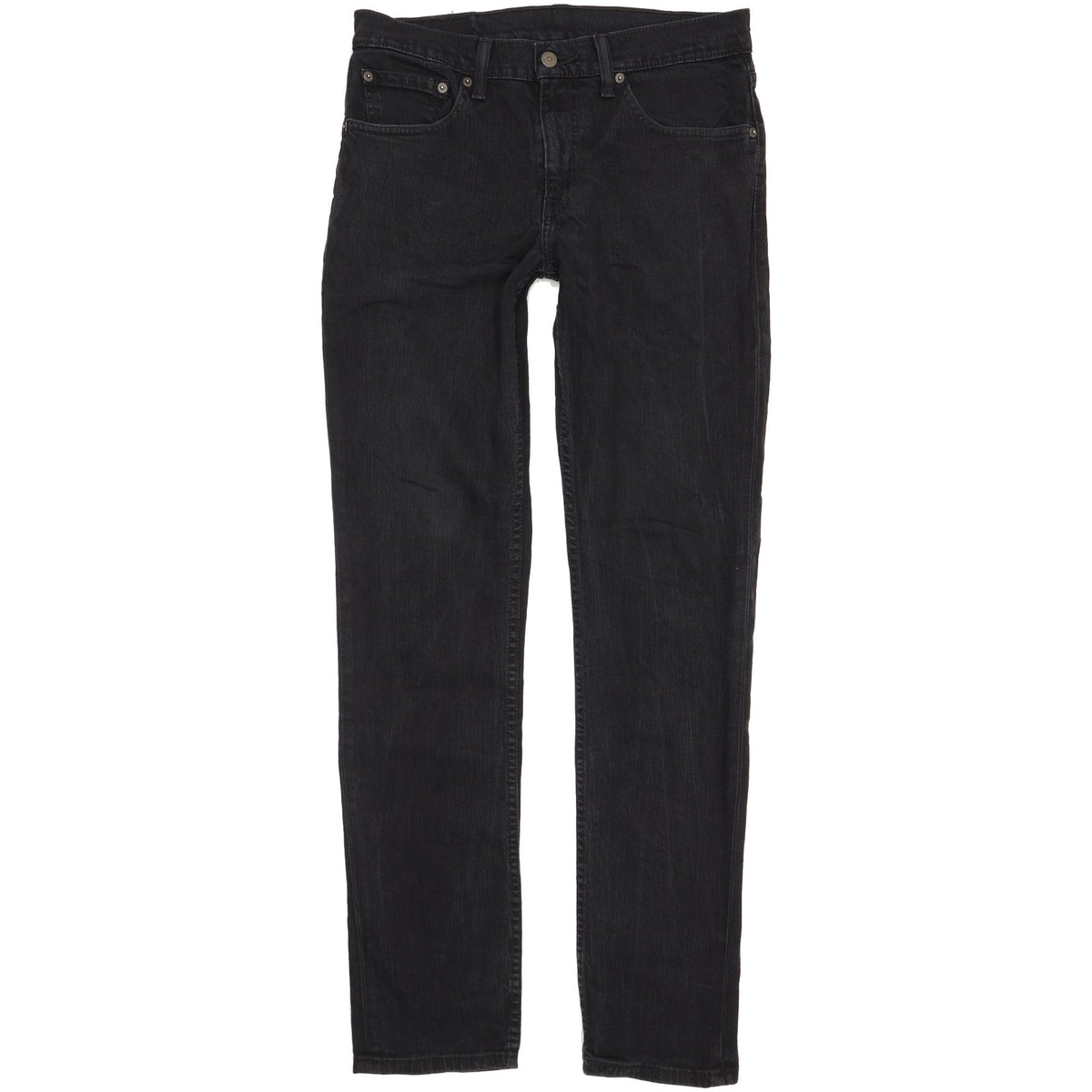 Levi's 511 Men Black Straight Slim Stretch Jeans W32 L34