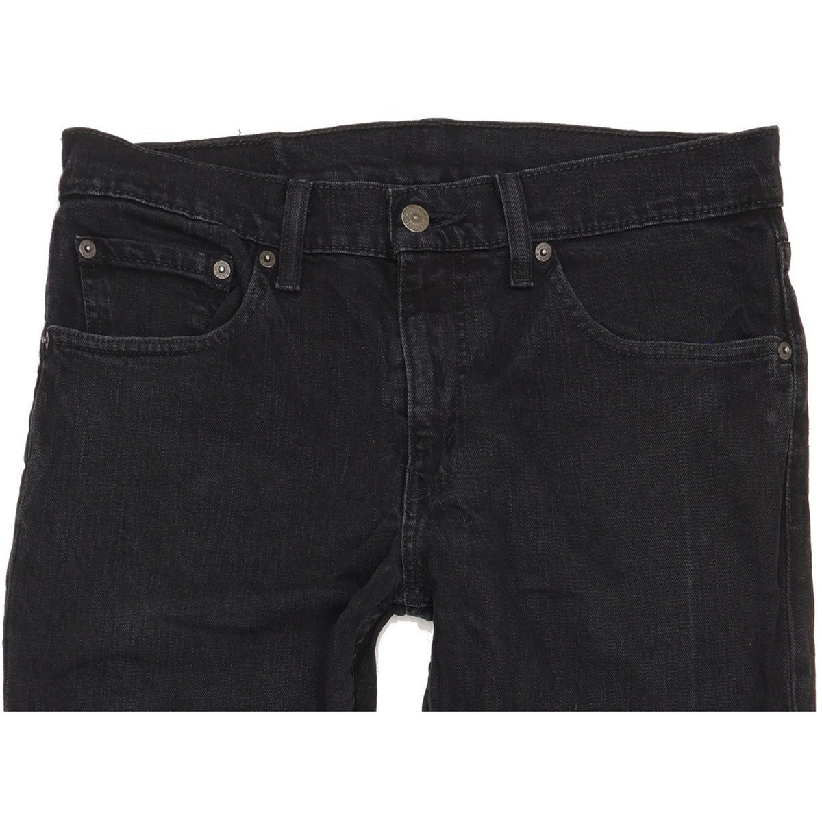 Levi's 511 Men Black Straight Slim Stretch Jeans W32 L34