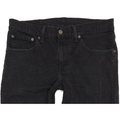 Levi's 511 Men Black Straight Slim Stretch Jeans W32 L34