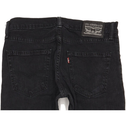 Levi's 511 Men Black Straight Slim Stretch Jeans W32 L34