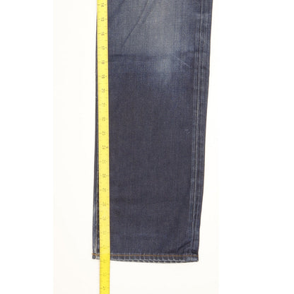 G-Star 3301 Men Blue Straight Slim Jeans W27 L32