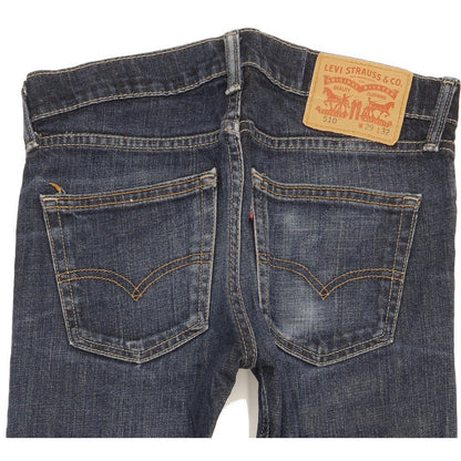 Levi's 510 Men Blue Skinny Slim Stretch Jeans W29 L30