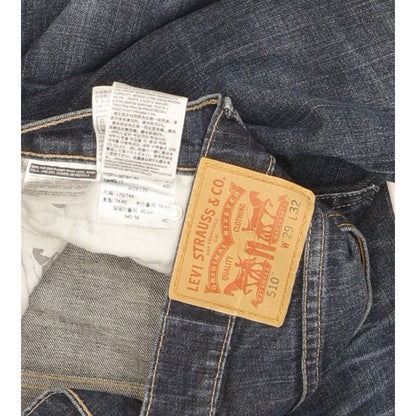 Levi's 510 Men Blue Skinny Slim Stretch Jeans W29 L30