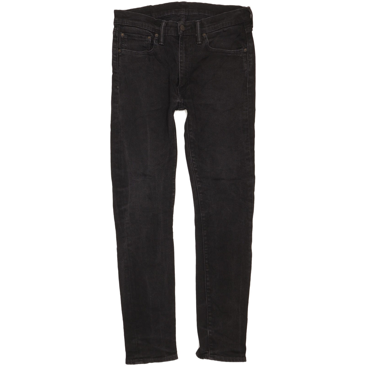 Levi's 519 Men Black Skinny Slim Stretch Jeans W32 L30