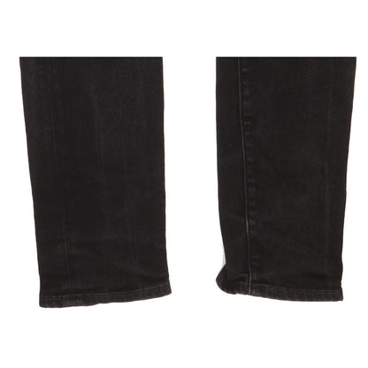 Levi's 519 Men Black Skinny Slim Stretch Jeans W32 L30