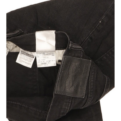 Levi's 519 Men Black Skinny Slim Stretch Jeans W32 L30