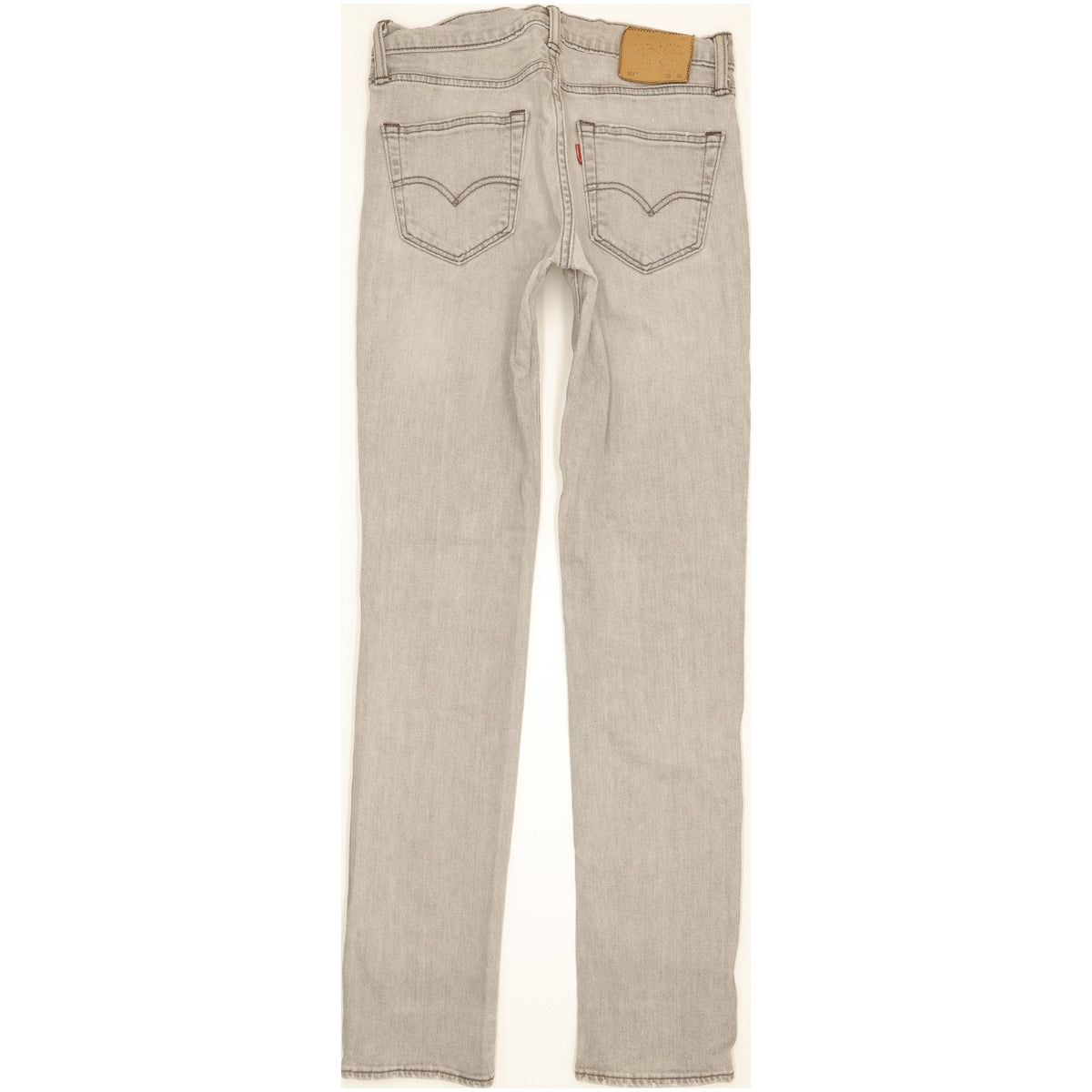 Levi's 511 Men Grey Straight Slim Stretch Jeans W29 L34