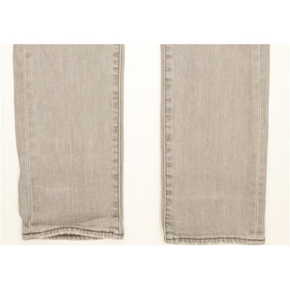Levi's 511 Men Grey Straight Slim Stretch Jeans W29 L34