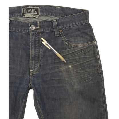Levi's 514 Men Blue Straight Slim Jeans W38 L30