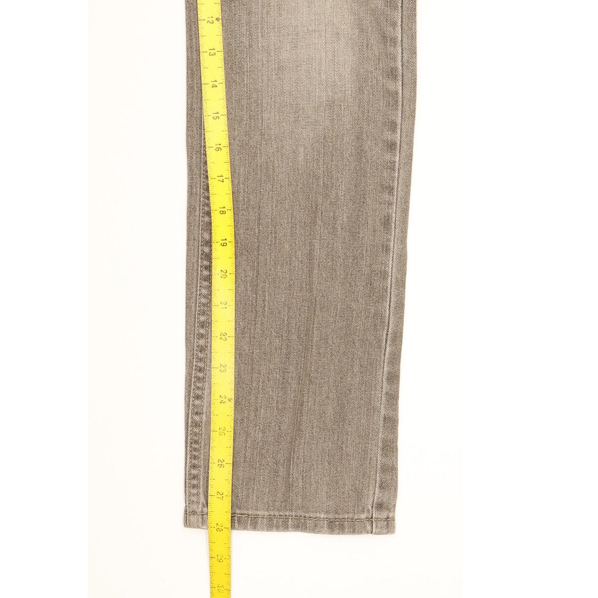 Levi's 511 Men Grey Straight Slim Stretch Jeans W27 L28
