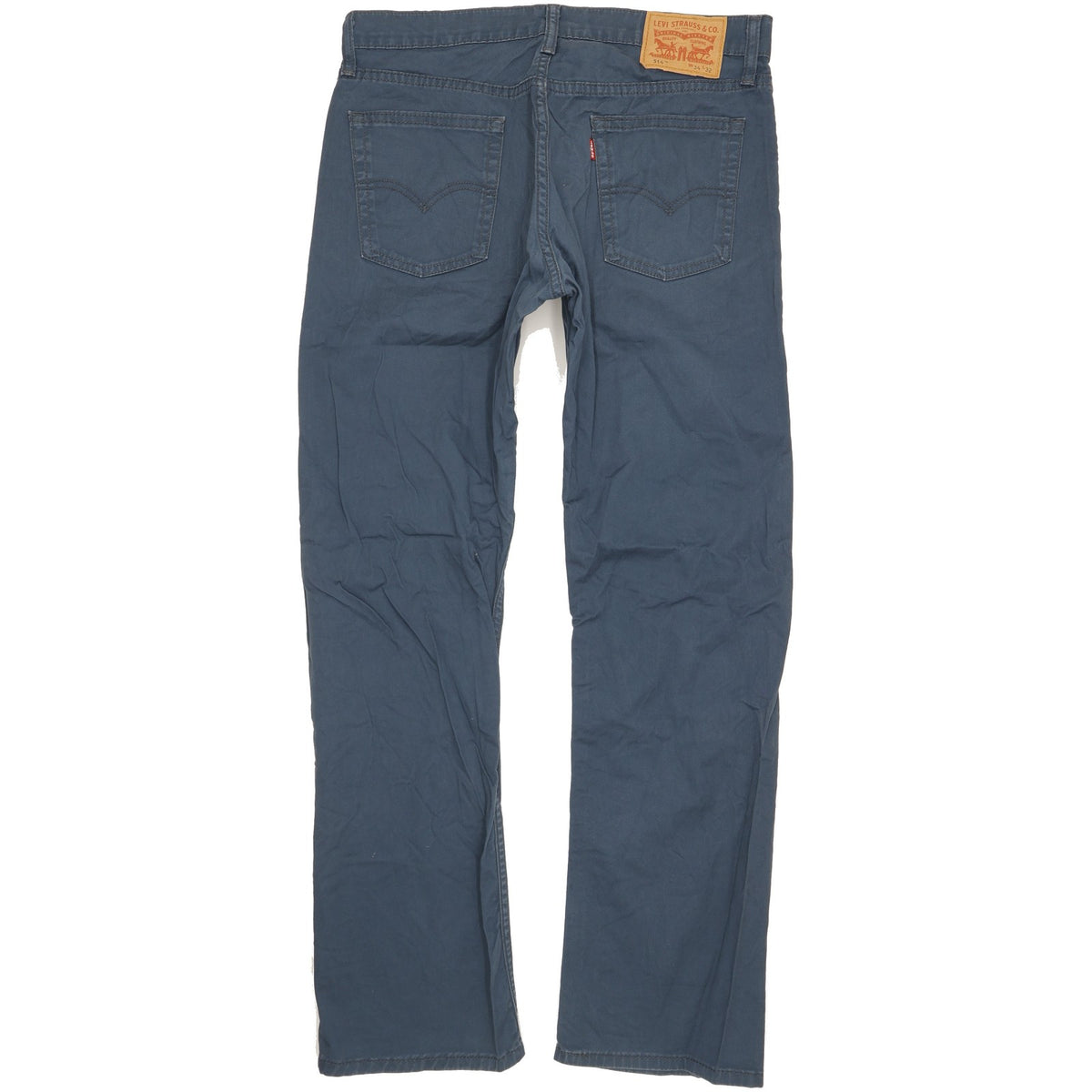 Levi's 514 Men Blue Straight Slim Stretch Jeans W34 L32